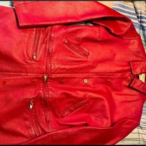 Newport News leather 2 in 1 jacket